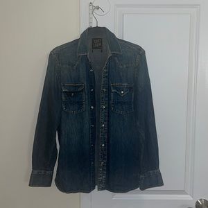 Medium Lucky Brand denim shirt/jacket